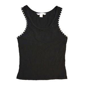 Vintage Victoria's Secret Tank Top w Stud Accents